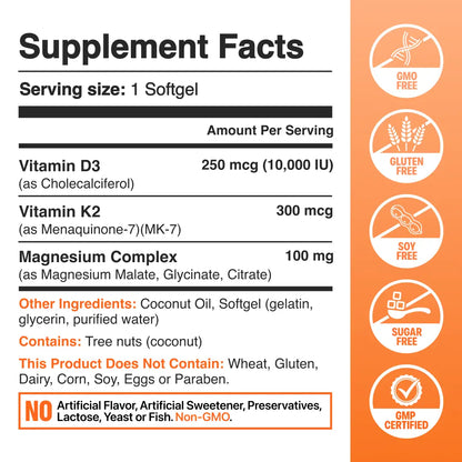 Vitamin D3 & K2 - B